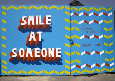 Smile At Someone, 2016 By Naomi Edmondson